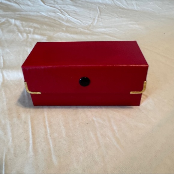 Swarovski Crystal Heart Charm Bracelet - Rose Gold with travel size jewelry box - Picture 8 of 10